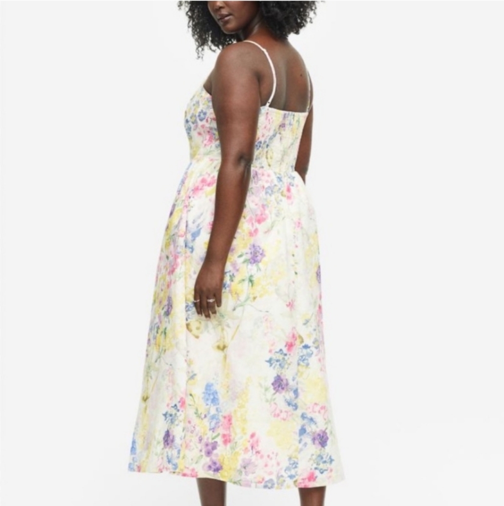 H&M Linen-blend Dress - Picture 3 of 11